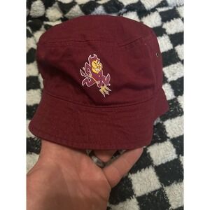 Arizona‎ State Sun Devils Bucket Hat Maroon NCAA College Football Cap